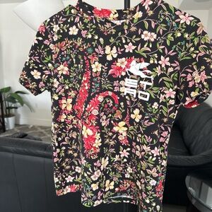 ETRO designer floral T Shirt